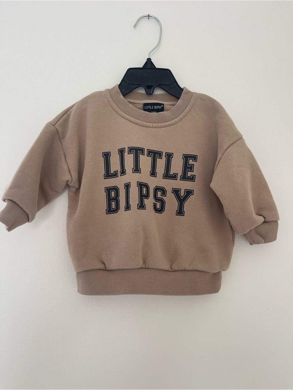 Little Bipsy Tan Kids Crewneck